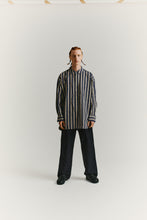 Load image into Gallery viewer, Casey Casey Hmanet Shirt (Blue / Cream)