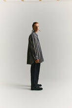 Load image into Gallery viewer, Casey Casey Hmanet Shirt (Blue / Cream)