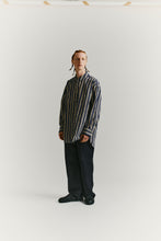 Load image into Gallery viewer, Casey Casey Hmanet Shirt (Blue / Cream)