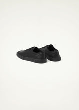 Load image into Gallery viewer, Lemaire Linoleum Laced Up Trainers (Black)
