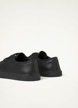 Load image into Gallery viewer, Lemaire Linoleum Laced Up Trainers (Black)