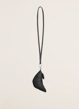 Load image into Gallery viewer, Lemaire Croissant Coin Purse Necklace (Black)

