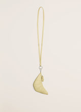 Load image into Gallery viewer, Lemaire Croissant Coin Purse Necklace (Dusty Yellow)