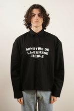 Load image into Gallery viewer, Liberal Youth Ministry Ministere Print Shirt (Black)
