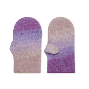 ERL Gradient Knit Gloves (Purple)