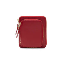 Load image into Gallery viewer, CDG Outside Pocket Full Zip Around Wallet (Red SA2100)
