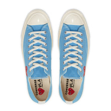 Load image into Gallery viewer, Play Comme des Garçons x Converse Chuck Taylor All Star 70&#39; Low (Bright Blue)
