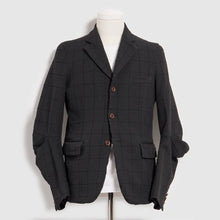 Load image into Gallery viewer, BLACK Comme des Garçons Tailored Check Jacket (Black)
