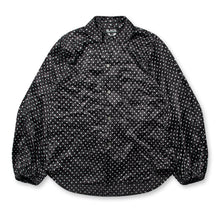 Load image into Gallery viewer, BLACK Comme des Garçons Satin Shirt Black/White)