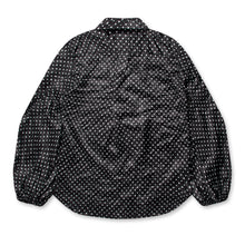 Load image into Gallery viewer, BLACK Comme des Garçons Satin Shirt Black/White)