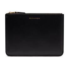 Load image into Gallery viewer, CDG Inside Check Zip Pouch (Black SA5100)
