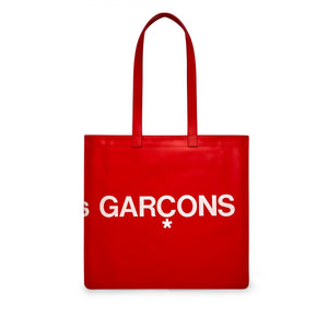 CDG Huge Logo Tote Bag (Red SA9001HL)