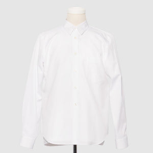 BLACK Comme des Garçons Cutout Back Shirt (White)