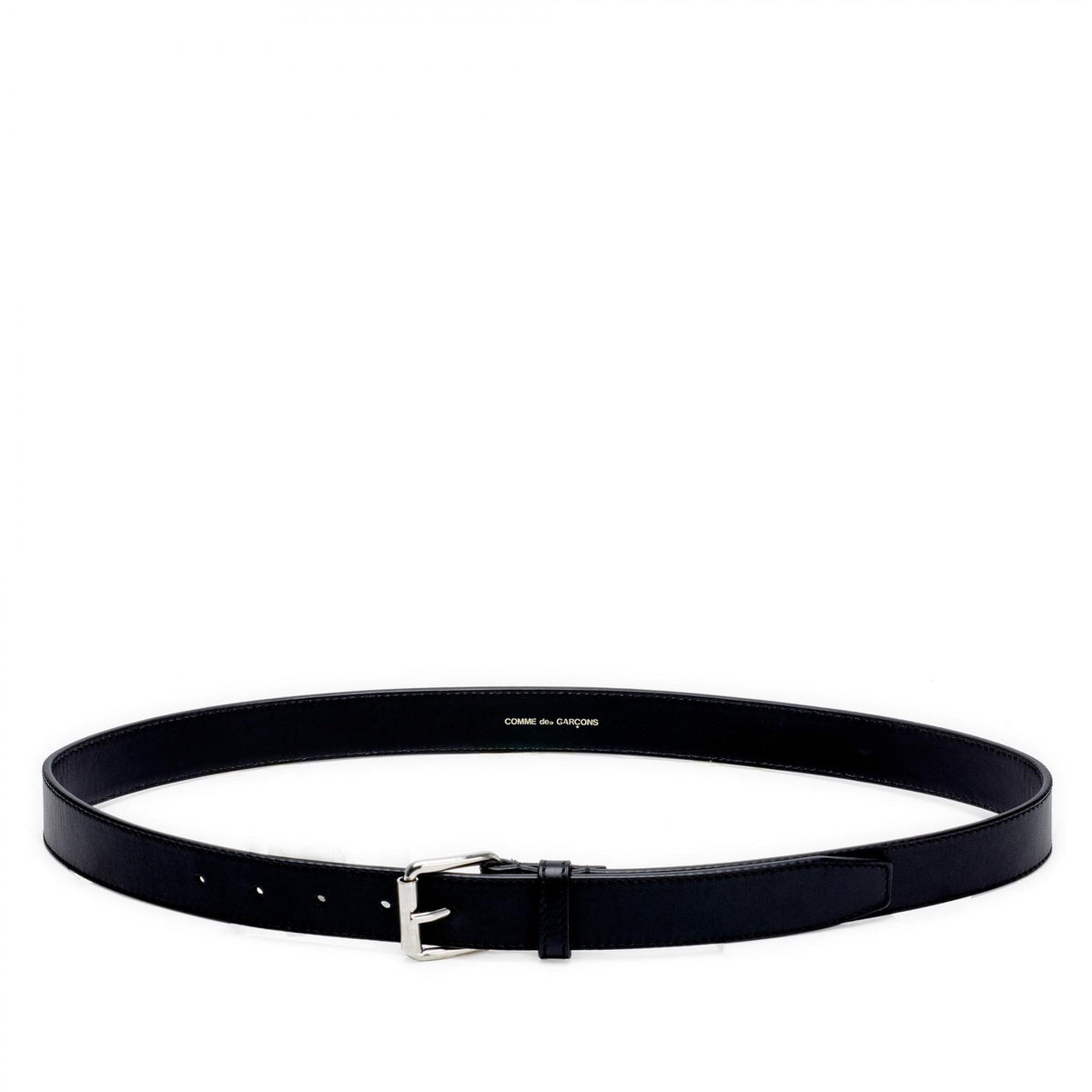 CDG Leather Belt Black SA0912 COWBOYS to CATWALK