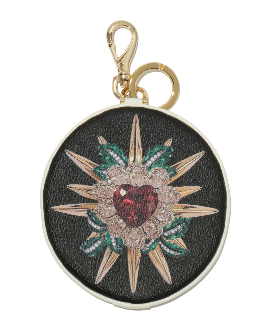 Undercover Diamond Heart Keypouch (Black)