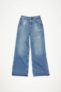 Acne Studios Relaxed Fit Jeans - 2022F (Mid Blue)