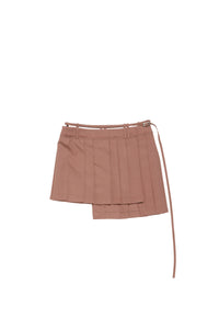 Acne Studios Asymmetric pleated skirt