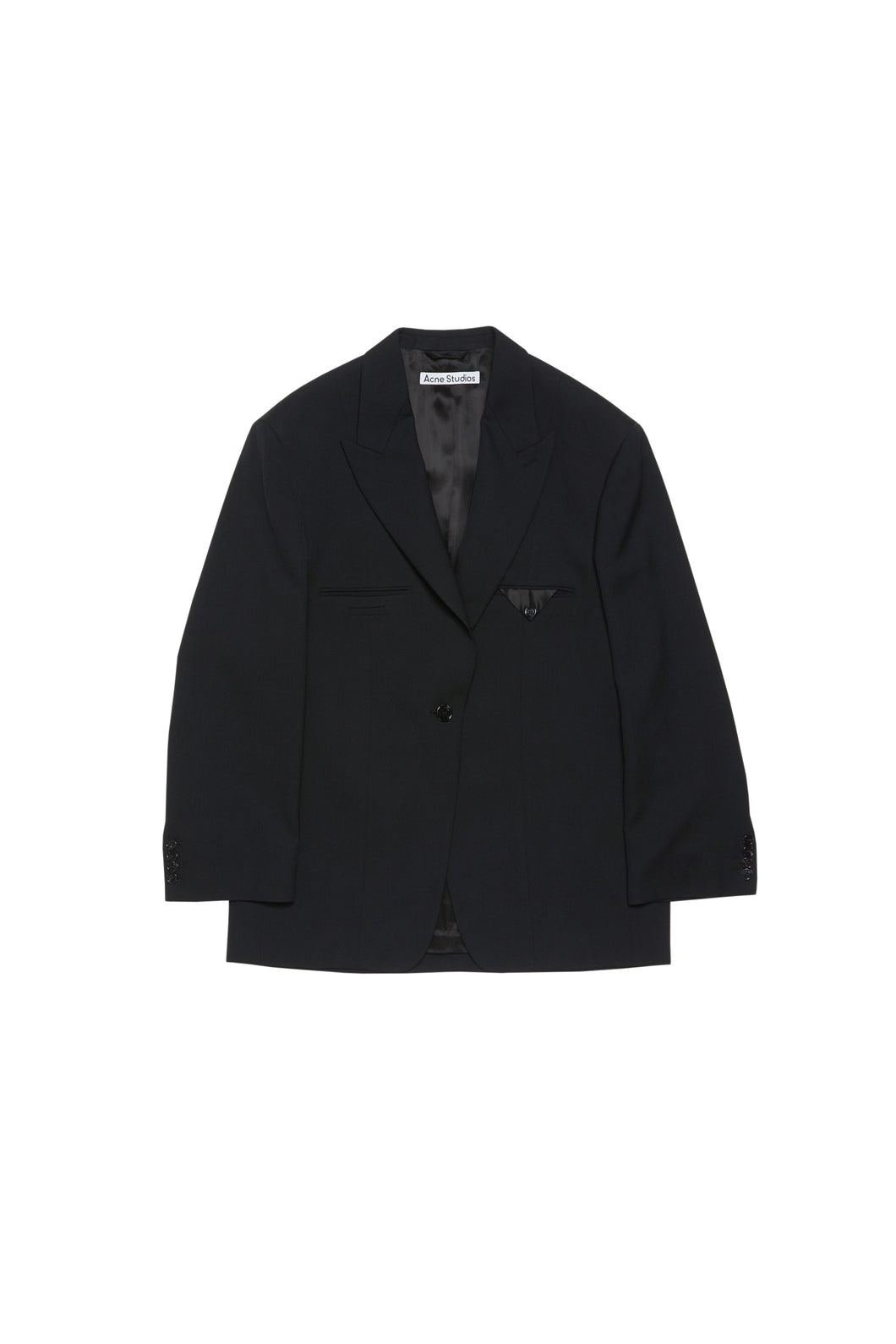 Acne Studios Single-Breasted Jacket (Black)