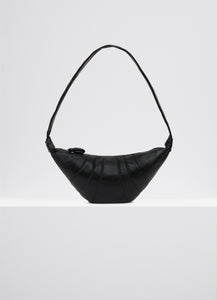 Lemaire Medium Croissant Bag (Black)