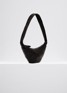 Lemaire Medium Croissant Bag (Dark Chocolate)