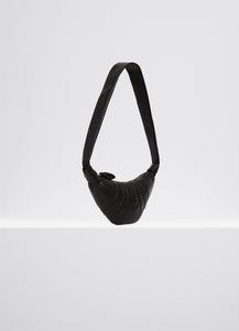 Lemaire Small Croissant Bag (Black)