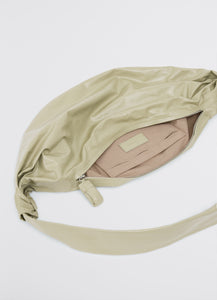 Lemaire Medium Soft Croissant Bag (Dusty Sage)