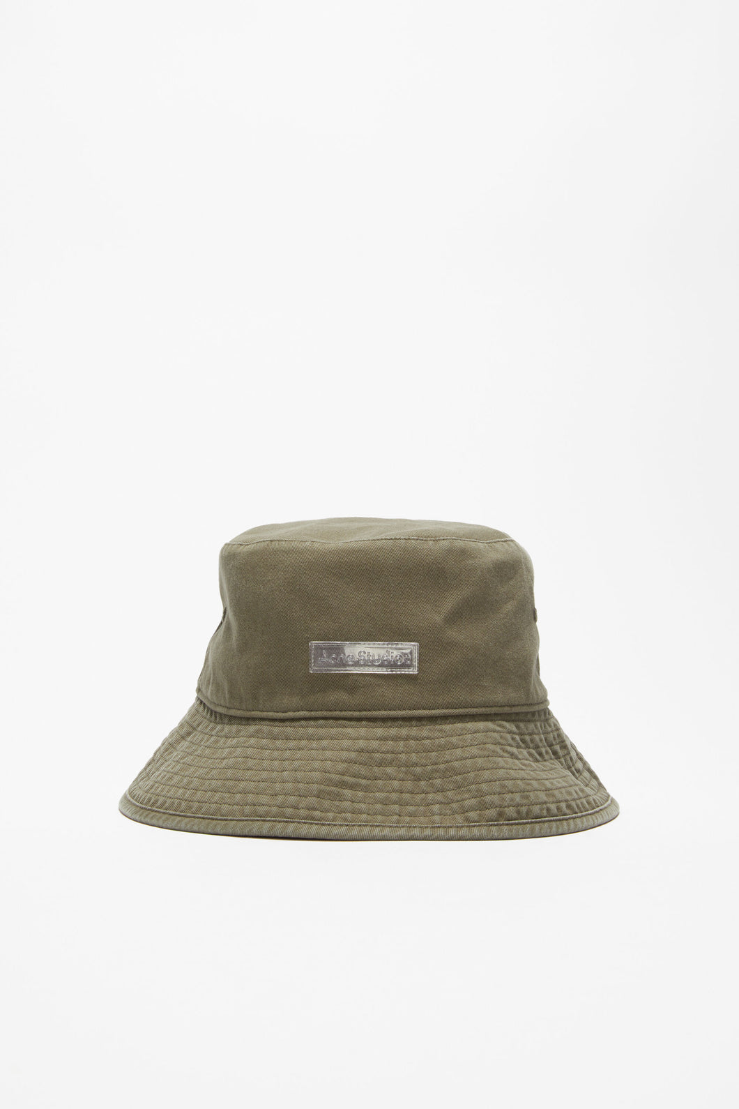 Acne Studios Twill Bucket Hat (Khaki Green)