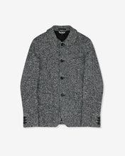 Load image into Gallery viewer, BLACK Comme des Garçons Unisex Tweed Nep Jacket (Black/White)
