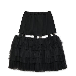 BLACK Comme des Garçons Buckle Skirt (Black)