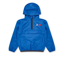 Load image into Gallery viewer, PLAY Comme des Garçons x K-WAY Kids Half Zip Jacket (Blue)
