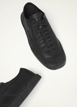 Load image into Gallery viewer, Lemaire Linoleum Laced Up Trainers (Black)

