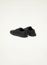 Load image into Gallery viewer, Lemaire Linoleum Laced Up Trainers (Black)
