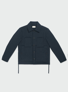 Craig Green Quilted Worker Jacket (Navy)