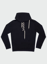 Load image into Gallery viewer, Craig Green Laced Hoodie (Black / Cream)
