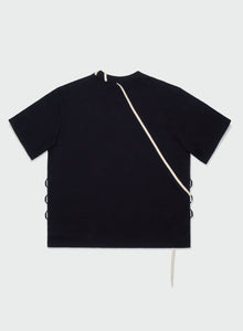 Craig Green Laced T-shirt (Black / Cream)