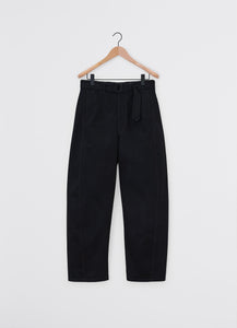 Lemaire Twisted Belted Pants (Black)