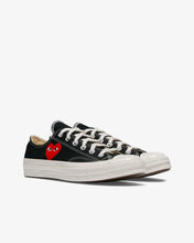 Load image into Gallery viewer, Play Comme des Garçons X Converse Small Red Heart All Star &#39;70 Low (Black)
