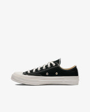 Load image into Gallery viewer, Play Comme des Garçons X Converse Small Red Heart All Star &#39;70 Low (Black)
