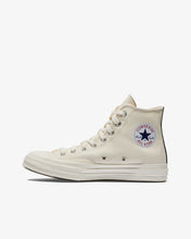 Load image into Gallery viewer, Play Comme des Garçons X Converse Small Red Heart All Star &#39;70 High (White)
