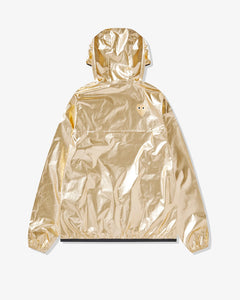 PLAY Comme des Garçons x K-Way Gold Heart Zip Jacket (Gold)