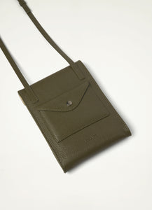 Lemaire Enveloppe With Strap (Pesto)