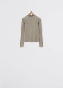 Lemaire Rib Turtleneck (Green Beige)