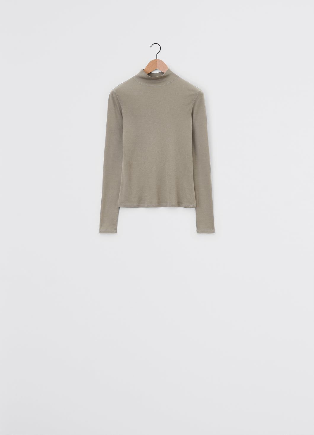 Lemaire Rib Turtleneck (Green Beige)