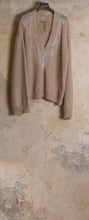 Load image into Gallery viewer, UMA WANG Long Sleeve V Top (Tan)
