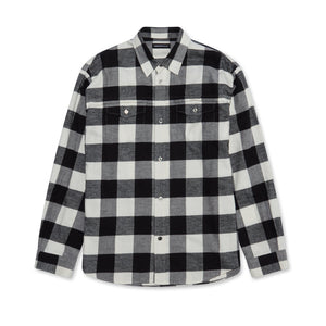 Undercover Flannel Shirt (Black/White)