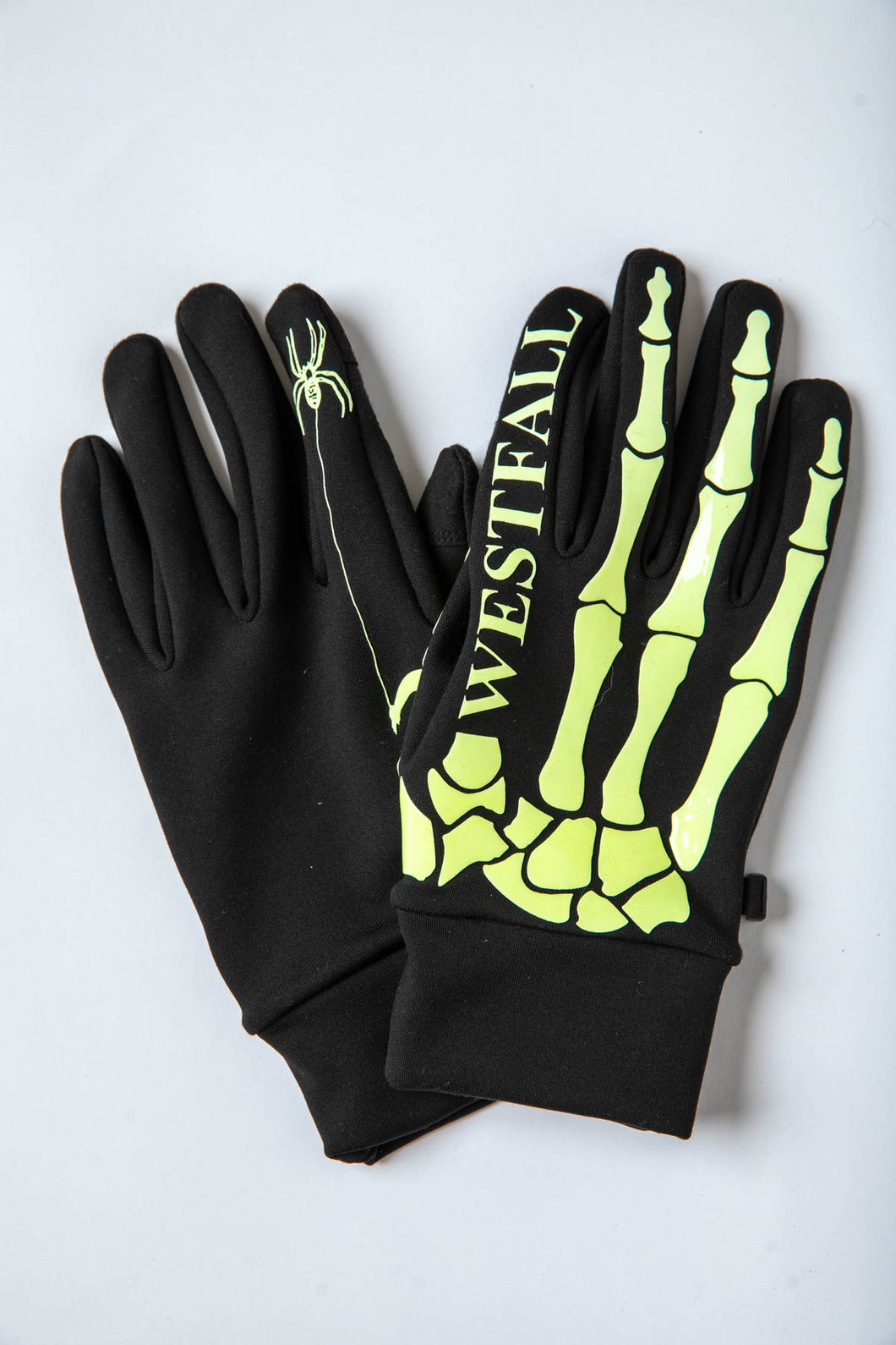 Westfall Skeleton Spider Gloves (Black)