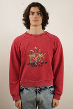 Load image into Gallery viewer, Liberal Youth Ministry Sunwashed Printed Sweatshirt (Red)
