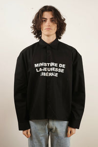 Liberal Youth Ministry Ministere Print Shirt (Black)