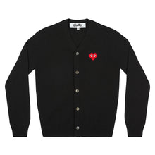 Load image into Gallery viewer, Play Comme des Garçons x the Artist Invader Men&#39;s Cardigan (Black)
