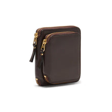 Load image into Gallery viewer, CDG Outside Pocket Full Zip Around Wallet (Brown SA2100)
